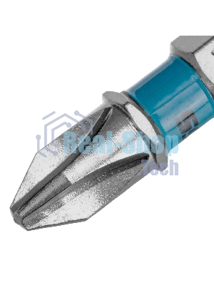 Бита Gross PH2х25мм, сталь S2, шестигр., 2 шт.