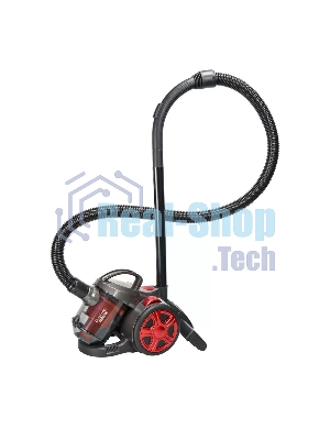 Пылесос Blackton Bt VC1802B серый/красный, 350 Вт, сухая уборка, пылесборник контейнер 2 л