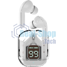 Наушники TWS More Choice BW07 белый, внутриканальные, Bluetooth, до 4 ч