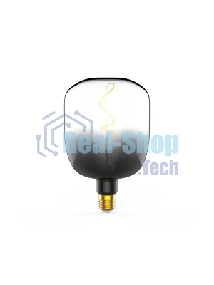 Лампа светодиодная Gauss Filament V140 5W 200lm 1800К Е27 black-clear flexible LED