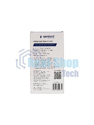 Кард-ридер Type-C/USB-A (3.1) Gembird 5в1: 2xUSB 2.0, USB3.1, SD/TF, кабель 10 см, алюминий