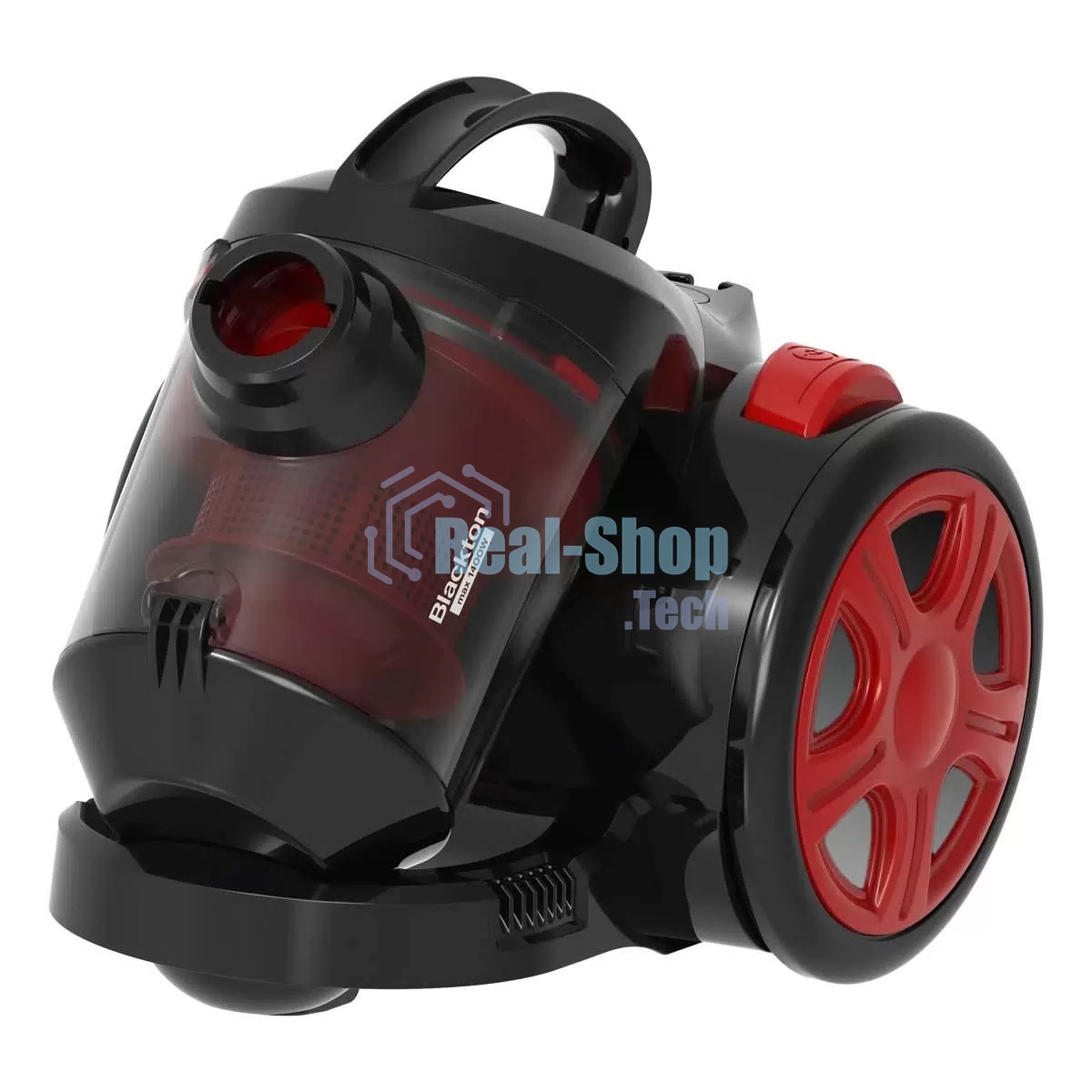 Пылесос Blackton Bt VC1802B серый/красный, 350 Вт, сухая уборка, пылесборник контейнер 2 л
