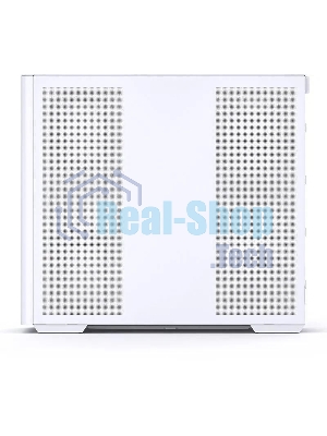 Корпус без блока питания JONSBO D300, Mini-Tower, TG, no fan, 2xUSB-A 3.2 + 1xUSB-C 3.2, mATX, mITX White