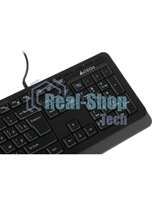 Клавиатура проводная A4Tech Fstyler FKS10, USB, черный/серый