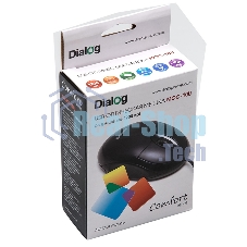 Мышь проводная Dialog Comfort MOC-10U черный, 1200 dpi, USB, кнопки - 3