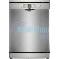 Посудомоечная машина Bosch Serie 2 SMS26AI00Q, нержавеющая сталь, 66 см, 12 компл., 48 дБ, класс А