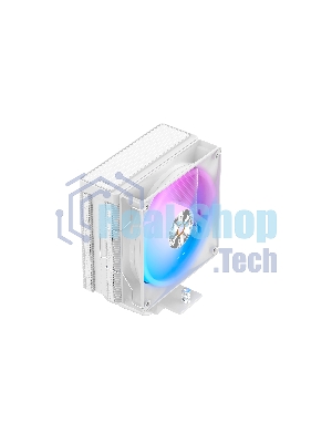Кулер для процессора Cooler Ocypus Delta A40 WH ARGb белый 120мм алюминий+медь 2000rpm 29db 4-pin 220W 156мм