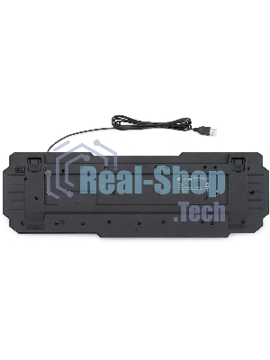 Клавиатура Oklick 750G Frost War проводная, USB Type-A, чёрный