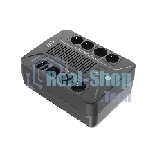 Источник бесперебойного питания CBR UPS-OFB-101E-650/650 ВА/390 Вт/8xSchuko CEE 7