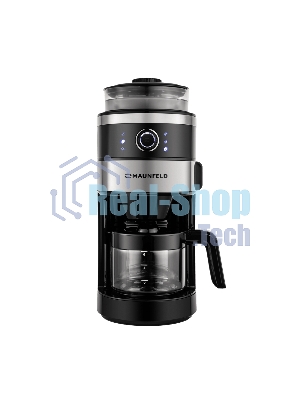 Кофеварка капельная Maunfeld MF-731BK черный, исп. кофе - зерновой/молотый, 0.83 л, 820 Вт.