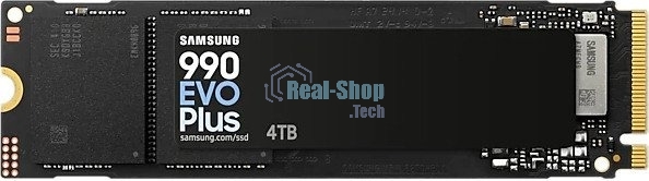 Накопитель SSD Samsung 990 EVO Plus, 4 ТБ, M.2 2280, PCIe 4.0 x4, NVMe 2.0, R/W 7250/6300