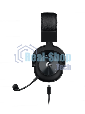 Гарнитура проводная с микрофоном Logitech Pro X LIGHTSPEED черный мониторные BT оголовье (981-000907)