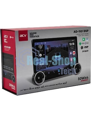 Автомагнитола ACV AD-1101 DSP, 2 DIN, 11.5