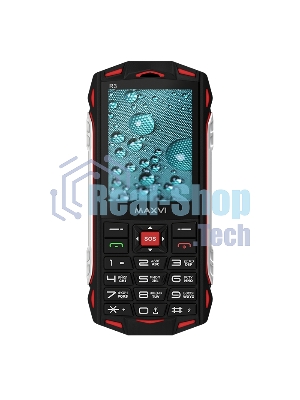 Мобильный телефон Maxvi R3 красный