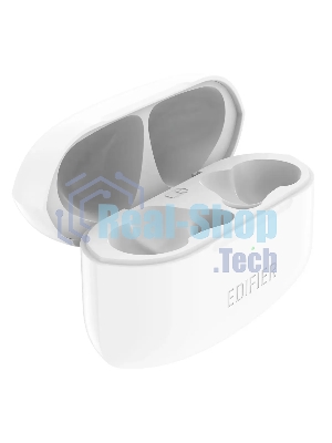 Наушники TWS Edifier TWS330 NB белый, внутриканальные, Bluetooth, активное шумоподавление, до 5 ч