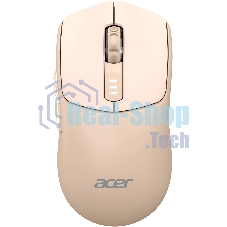 Мышь беспроводная Acer OMR312 розовый, 3200 dpi, радиоканал, Bluetooth, USB, кнопки - 5