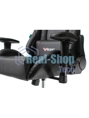 Кресло игровое Бюрократ VIKING 5 AERO BLACK EDITION черный искусственная кожа