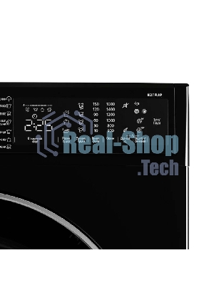 Сушильная машина Korting KD 60HP109 N черный, 10 кг, сушка - конденсационная, программ - 15, 59.6 x 84.5 x 63.9 см