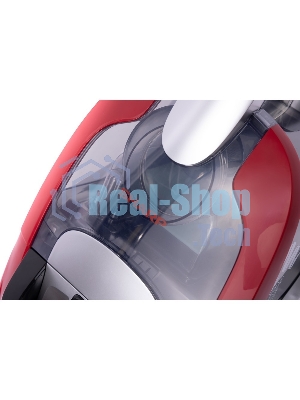 Пылесос Sharp ECNB16RR красный/серебристый, 320/1600 Вт, уборка сухая, пылесборник контейнер 1 л