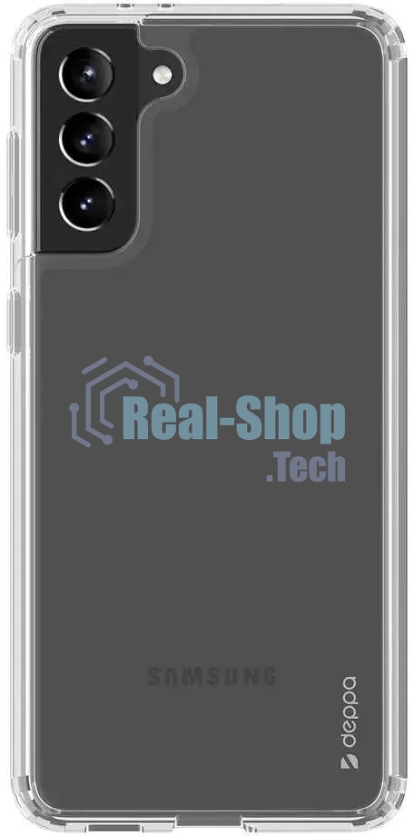 Чехол (клип-кейс) Deppa для Samsung Galaxy S21+ Gel Pro прозрачный (870032)
