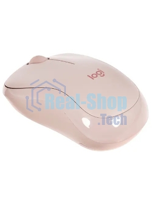 Мышь беспроводная Logitech M221 розовый, 1000 dpi, радиоканал, USB, кнопки - 3
