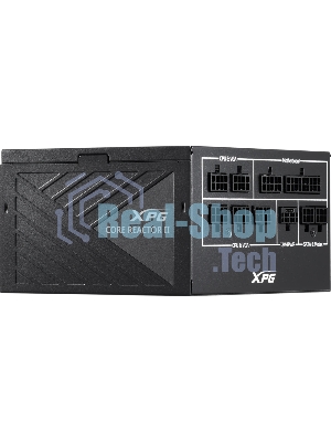 Блок питания ADATA XPG Core Reactor II 850 (COREREACTORII850G-BKCEU), 850Вт, 80 PLUS Gold, 120мм, модульный, черный