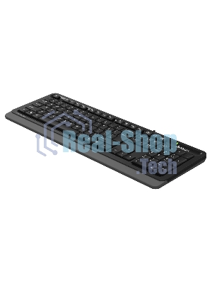 Клавиатура проводная A4Tech Fstyler FKS10, USB, черный/серый
