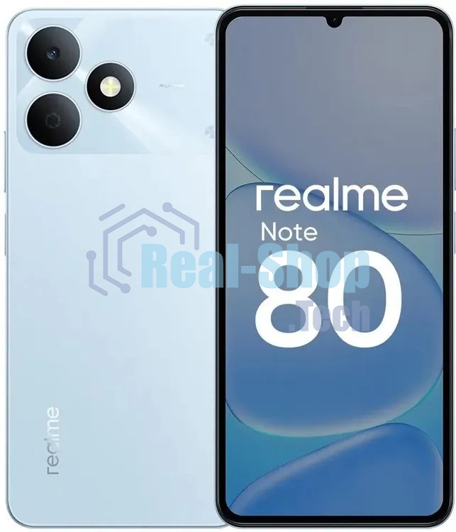 Смартфон Realme Note 80 RMX5388 4Gb, 64Gb, голубой