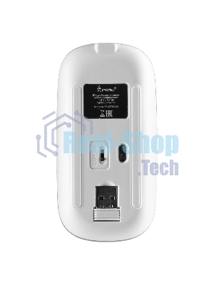 Мышь беспроводная Dual BT+USB с зарядкой Smartbuy X31 белая (SBM731DW) /100.  