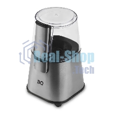Кофемолка BQ CG1004 Steel-Black, Мощность 220 Вт, 60 г максимальная загрузка