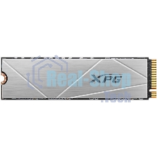 Накопитель SSD ADATA XPG GAMMIX S60, 512Gb, PCIe 4.0 x4, M.2 2280, NVMe, R/W 4700/1700, с радиатором