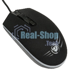 Комплект клавиатура+мышь Dialog Gan-Kata KMGK-1707U проводной, USB, 1600 DPI, чёрный