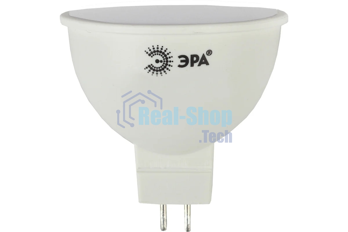 Лампа светодиодная ЭРА Б0020547 LED 8Вт GU5.3 220В 4000К СТАНДАРТ MR16
