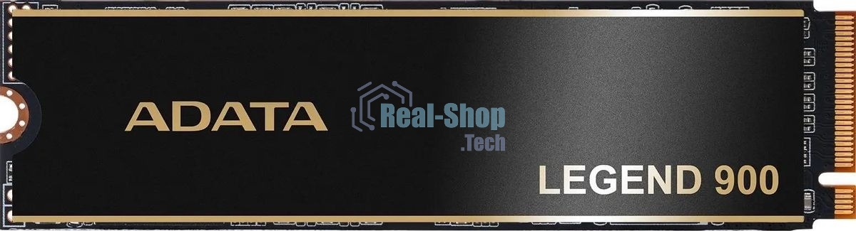Накопитель SSD ADATA LEGEND 900, 2000Gb, PCIe 4.0 x4, 2280, NVMe, R/W 7000/5400, с радиатором