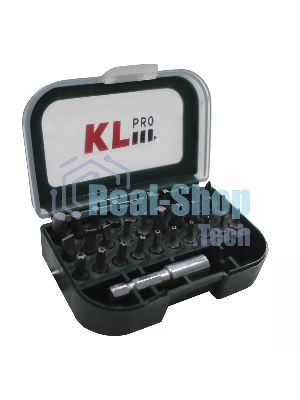 Профессиональный набор бит KLPRO KLBS30A (31 предмет, длина 25мм)