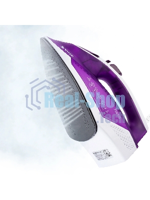 Утюг Vitek VT-8308 VT 2200 Вт, белый/сиреневый