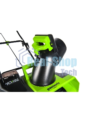 Снегоуборщик аккумуляторныйGreenworks GD40SB, 40V, 51 см, бесщеточный, с 1хАКБ 4 А.ч и ЗУ 2600607