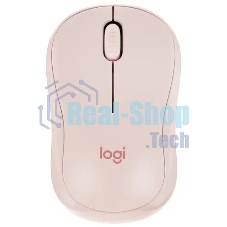 Мышь беспроводная Logitech M221 розовый, 1000 dpi, радиоканал, USB, кнопки - 3