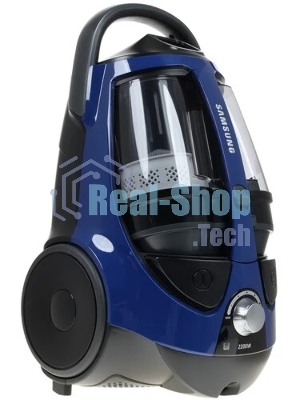 Пылесос Samsung VCC8836V36/XEV синий/черный, 430/2200 Вт, уборка сухая, пылесборник контейнер 2 л