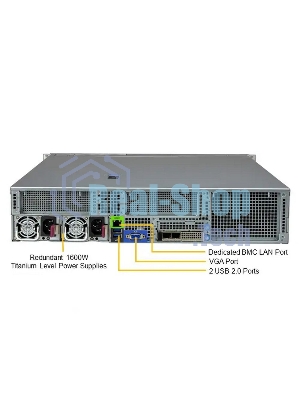 Серверная платформа SuperMicro SYS-221H-TN24R 2U Hyper with 24 hot-swap 2.5