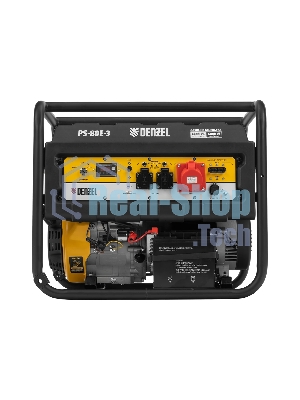 Электрогенератор бензиновый Denzel PS 80 E-3, 6.5 кВт, 85 дБ, 87 кг
