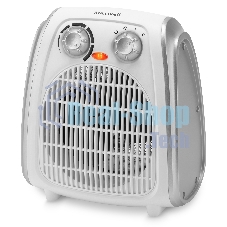 Тепловентилятор Maxwell MW-3458 (W), белый, 1000/2000 Вт, 20 м2, термостат