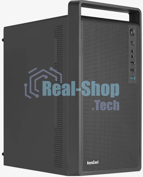 Компьютерный корпус MiniTower Aerocool/Formula CS-109-S-BK-v1 (mATX, USB3x1, USB2x2, 120мм fan,без БП) (4711099472390)