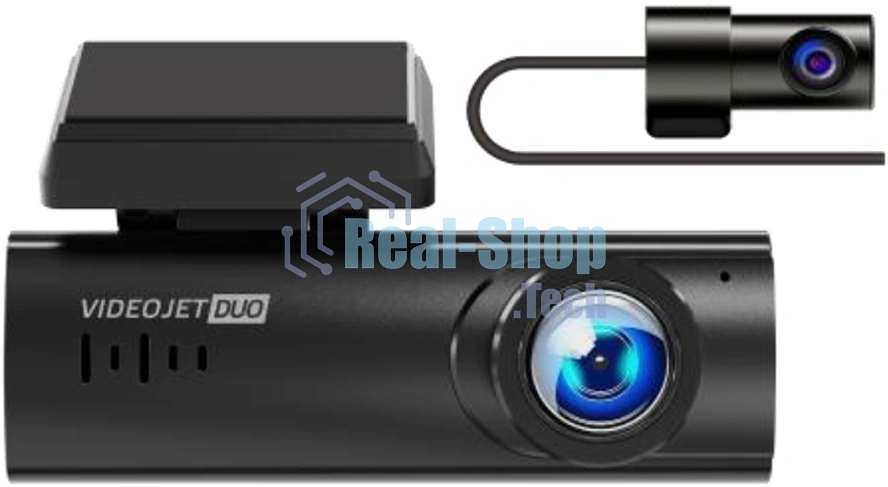 Видеорегистратор Silverstone F1 S8-WiFi VideoJet DUO, 1920x1080, с камерой заднего вида, Wi-Fi, G-сенсор