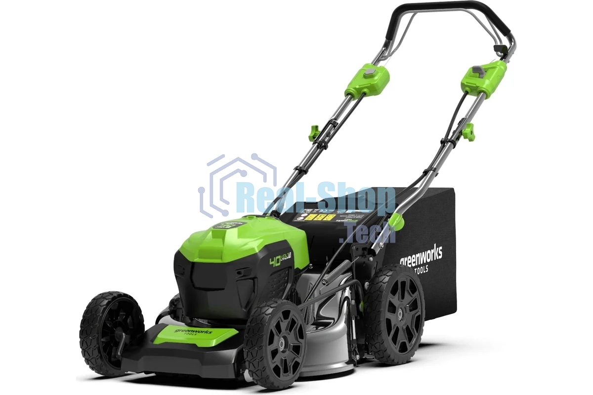 Газонокосилка аккумуляторная GreenWorks GD40LM46SP, 40 В, 0 Ач