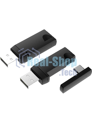Гарнитура Defender Triple чёрный, беспроводная + проводная, Bluetooth, USB / USB-C, до 48 ч