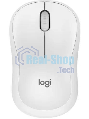 Мышь беспроводная Logitech M240 SILENT белый, 4000 dpi, Bluetooth, кнопки - 3