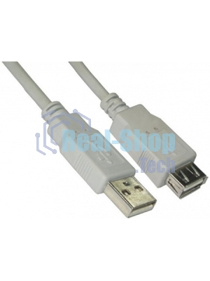 Кабель удлинитель 5bites UC5011-050C USB2.0, AM/AF, 5м.