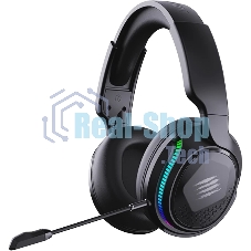 Гарнитура Mad Catz Pilot Pro чёрный, беспроводная + проводная, Bluetooth/радиоканал/3.5 мм, до 60 ч