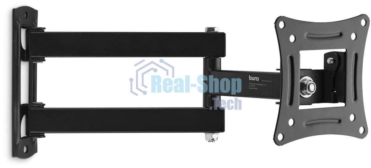 Кронштейн для телевизора Buro FL2S черный, 15
